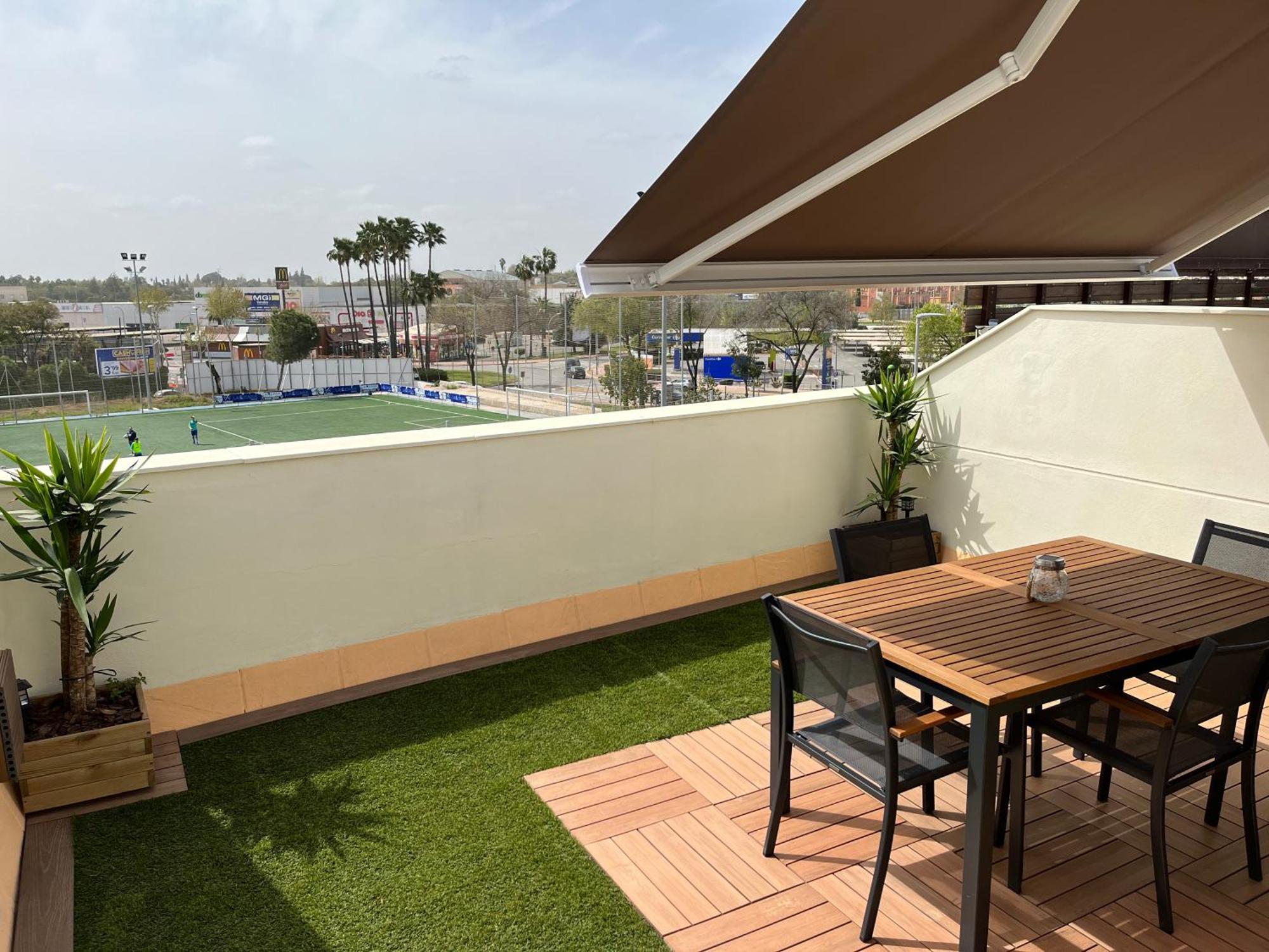 Duplex Con Terraza Privada Y Parking A 15 Minutos De Sevilla دوس إرماناس المظهر الخارجي الصورة